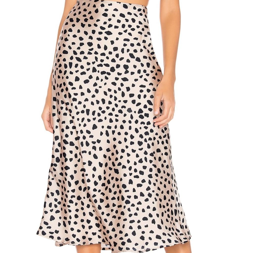 Lovers and Friends Animal print Midi Skirt XXS